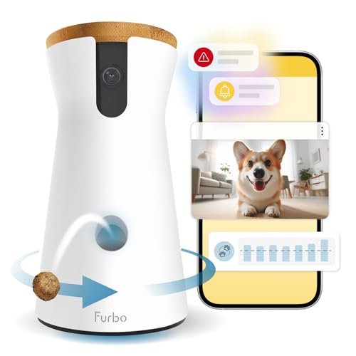 Dog Camera With Treat Dispenser: Interactive Pet Monitoring and Fun Rewards