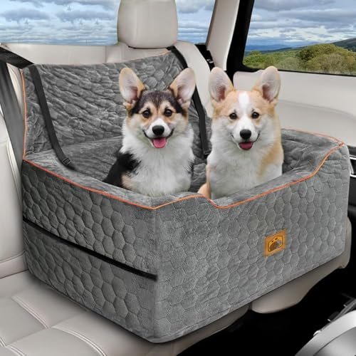 Dog Car Seat Double: Safe, Comfy Travel Booster for Two Dogs