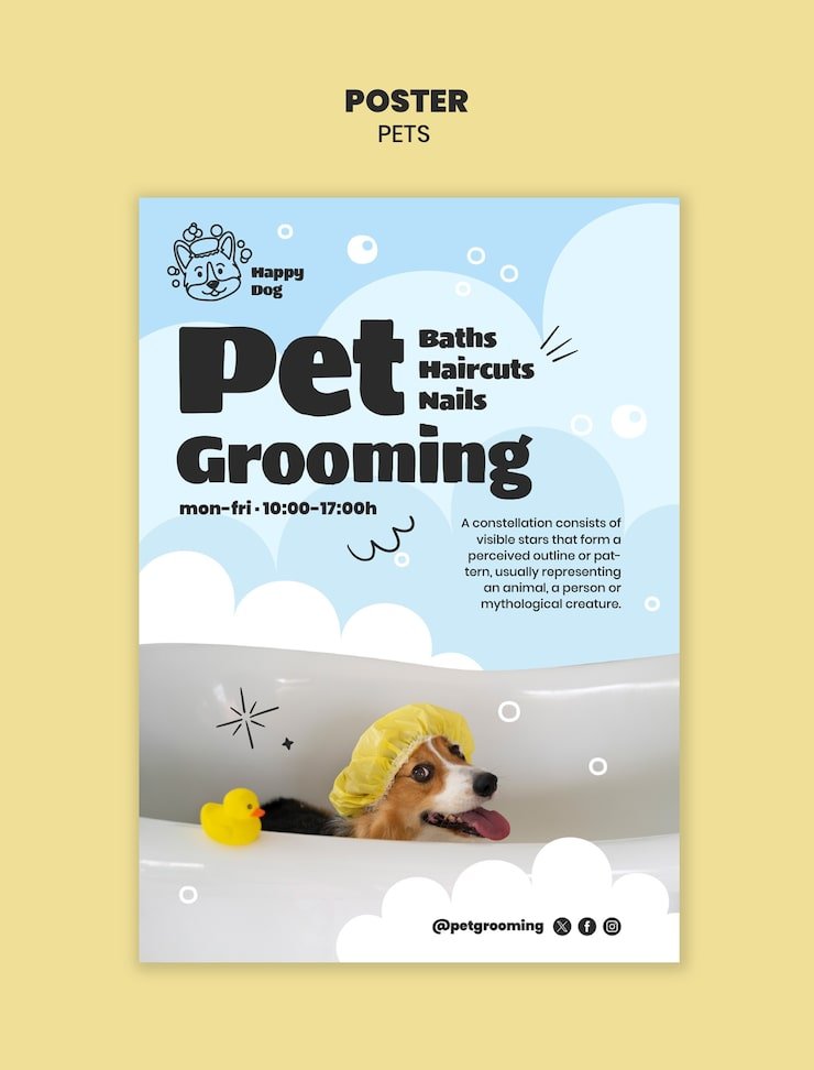 Dog Grooming Flyers: Boost Your Pet Business Today!