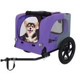 Heavy Duty Dog Bike Trailer for Safe and Comfortable Pet Rides