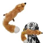 Plush Tug Toy: Durable, Squeaky Fun for Aggressive Chewers and Fetch Fans