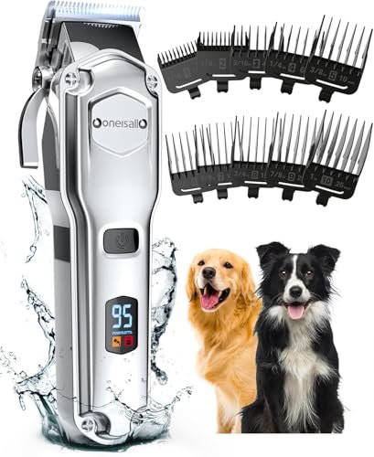 Top Rated Dog Clippers for Quiet, Cordless Grooming of Thick Coats